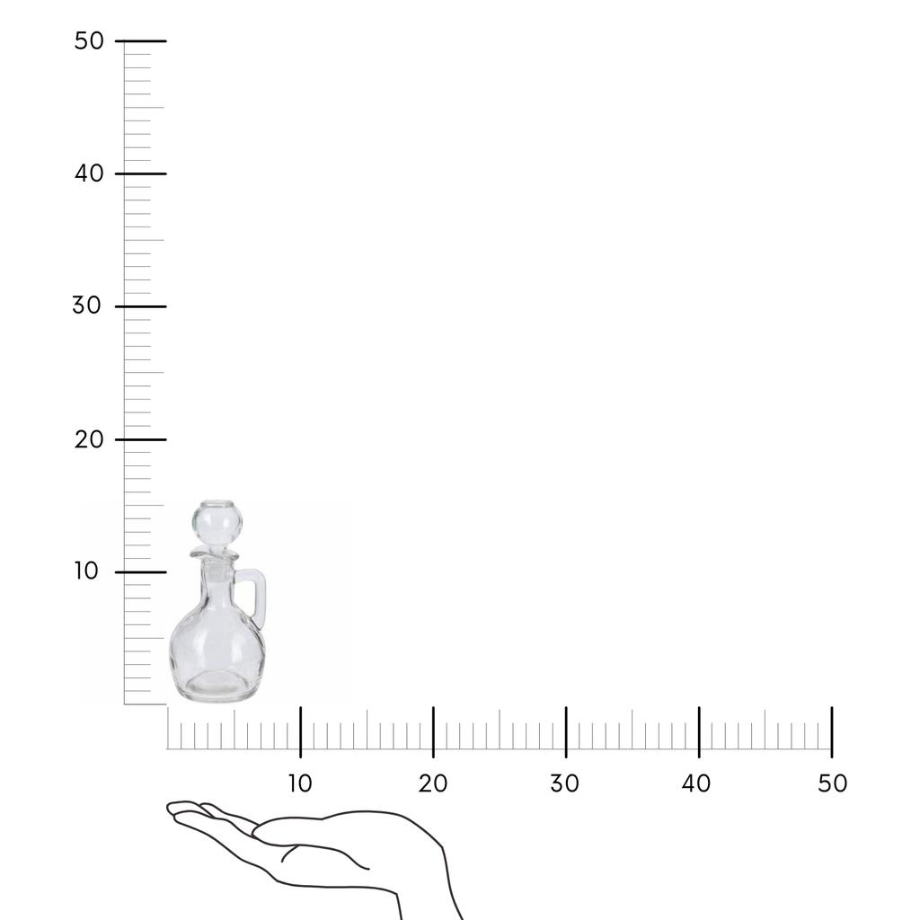 Glass Bottle/Carafe For Oil And Vinegar, Capacity 160 Ml