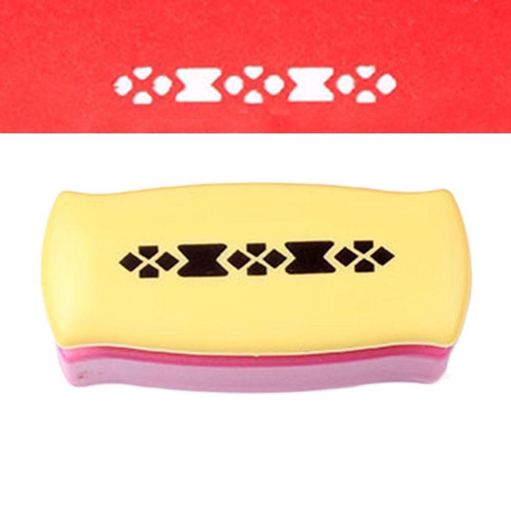 Paper Cutter Decorative Border Embossing Punch DIY Scrapbooking Fancy Border Punch S Flower Design