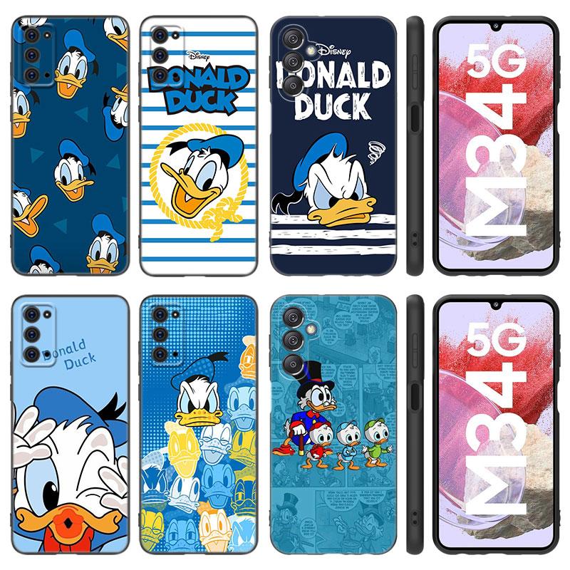 Чехол для телефона D-donald Duck для Samsung Note 10 Lite 20 Ultra M04 M13 M32 4G M14 M33 M34 M42 M52 M53 M54 M55 5G M11 M12 M21 M31 M51