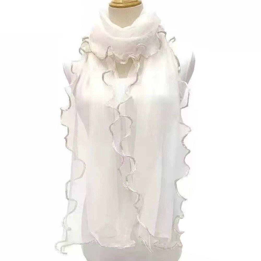 Sunscreen Head Wraps Neckerchief Headband Air Conditioner Shawl Hijab Scarf Summer