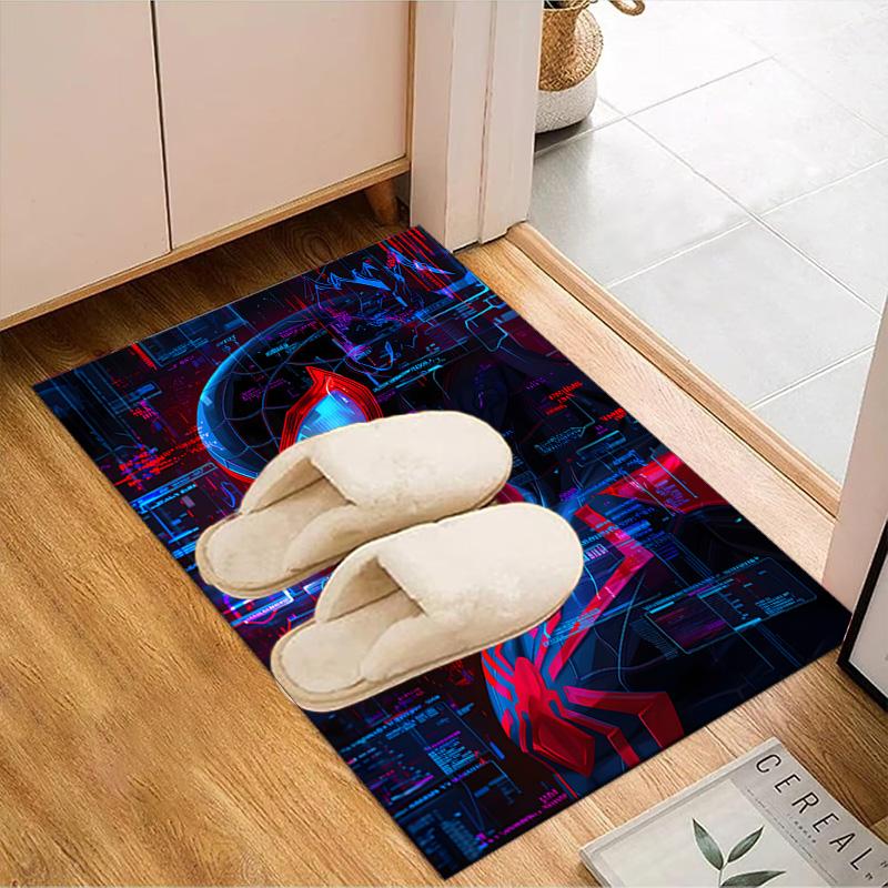 Red Spider Art Rug for Living Room, Game Rooms, Office, Bedroom, Office Floor Mat Playful Design, fan gifts Christmas decor