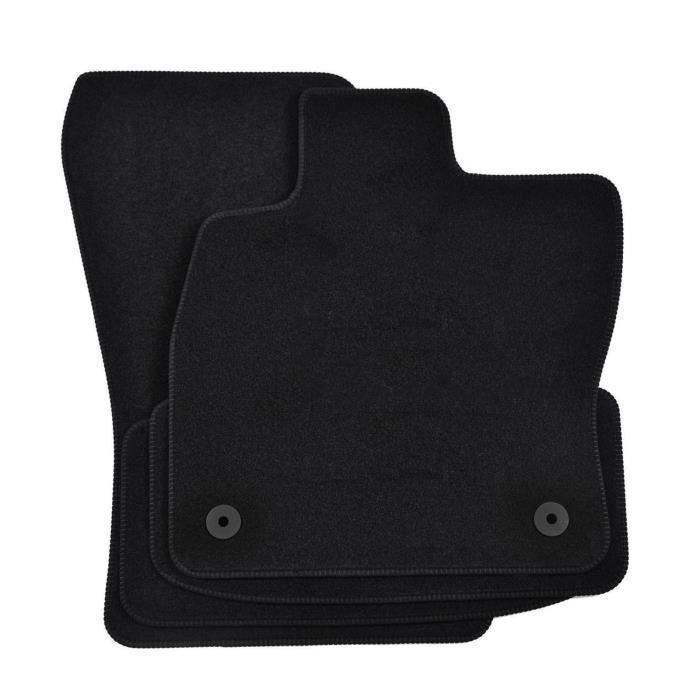 Tapis de sol - BMW - X2 F39 - Noir - 4 pièces - Antidérapant et imperméable