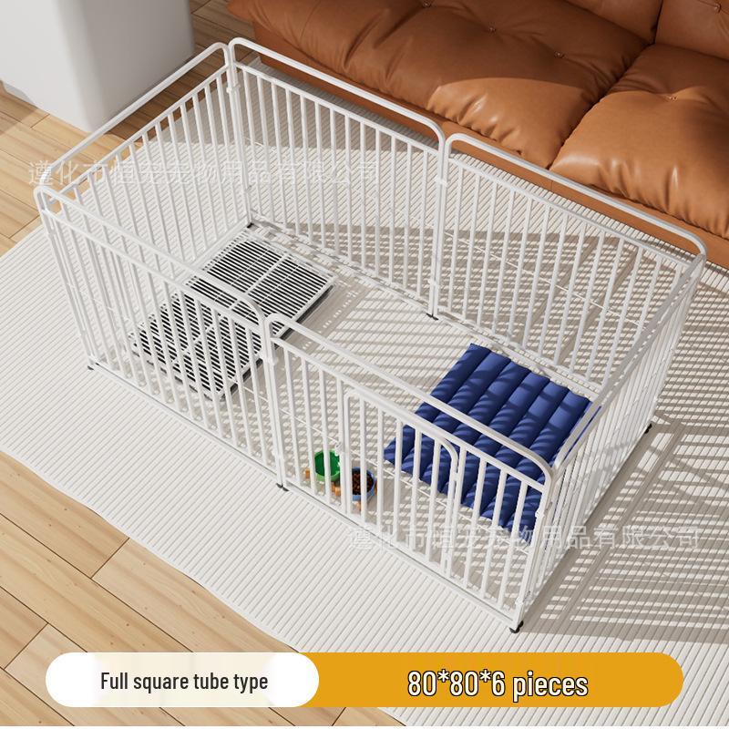 Pet Indoor Dog Fence: Adjustable Barrier & Enclosure for Large, Medium, Small Dogs - Ideal for Potty Training & Dog House Use.
