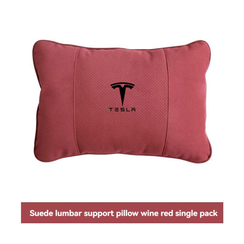 AMM1 For Tesla Model 3 Y X S Neck Pillow Headrest Pillow Automobile Seat Neck Rest Auto Seat Head Support Pillow Car Accessories