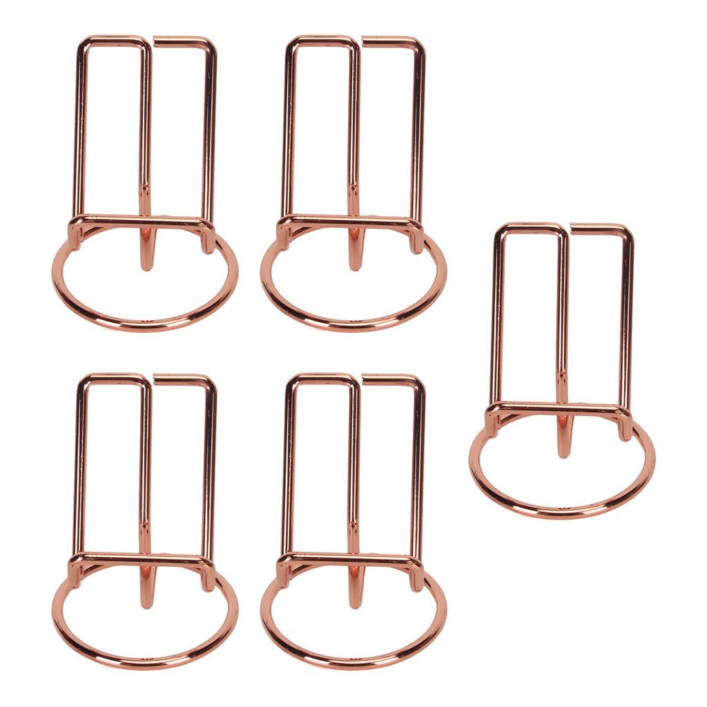 5 шт. симпатичная металлическая подставка для сотового телефона стабильная эргономичная перспективная портативная подставка для сотового телефона для стола 