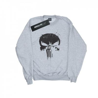 Женская/женская толстовка с логотипом The Punisher TV и черепом