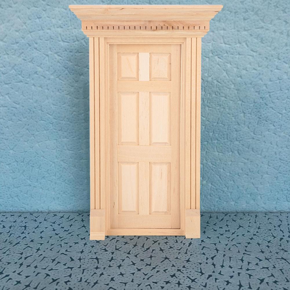 1:12 Винтажных Миниатюрных Дверных Аксессуаров Комнатная Мебель Кукольный Дом Игрушка