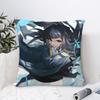 Хосими Мияби Zenless Zone Zero Наволочка Декоративная для дивана Домашний декор Двусторонняя печать Плюшевые наволочки для подушек Подушка Декор