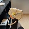 Women's Bag New Niche Girls Shoulder Bag Stylish and Simple Work Commuter Bag Girls PU Armpit Backpack