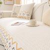 Sofa Cushion Four Seasons Universal Non-Slip Nordic Simple Modern Seat Cushions All Cotton Pure Cotton Cover Towel Cushion Thickened