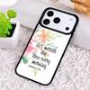 Христианский Стихотворный Чехол для Телефона для iPhone 17 Air 16 15 11 12 14 13 Pro Max Ударопрочный Чехол