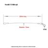 DIN11023 Прочная чека безопасности O-Pin Штифт для сцепки роторной косилки Пружинный штифт.