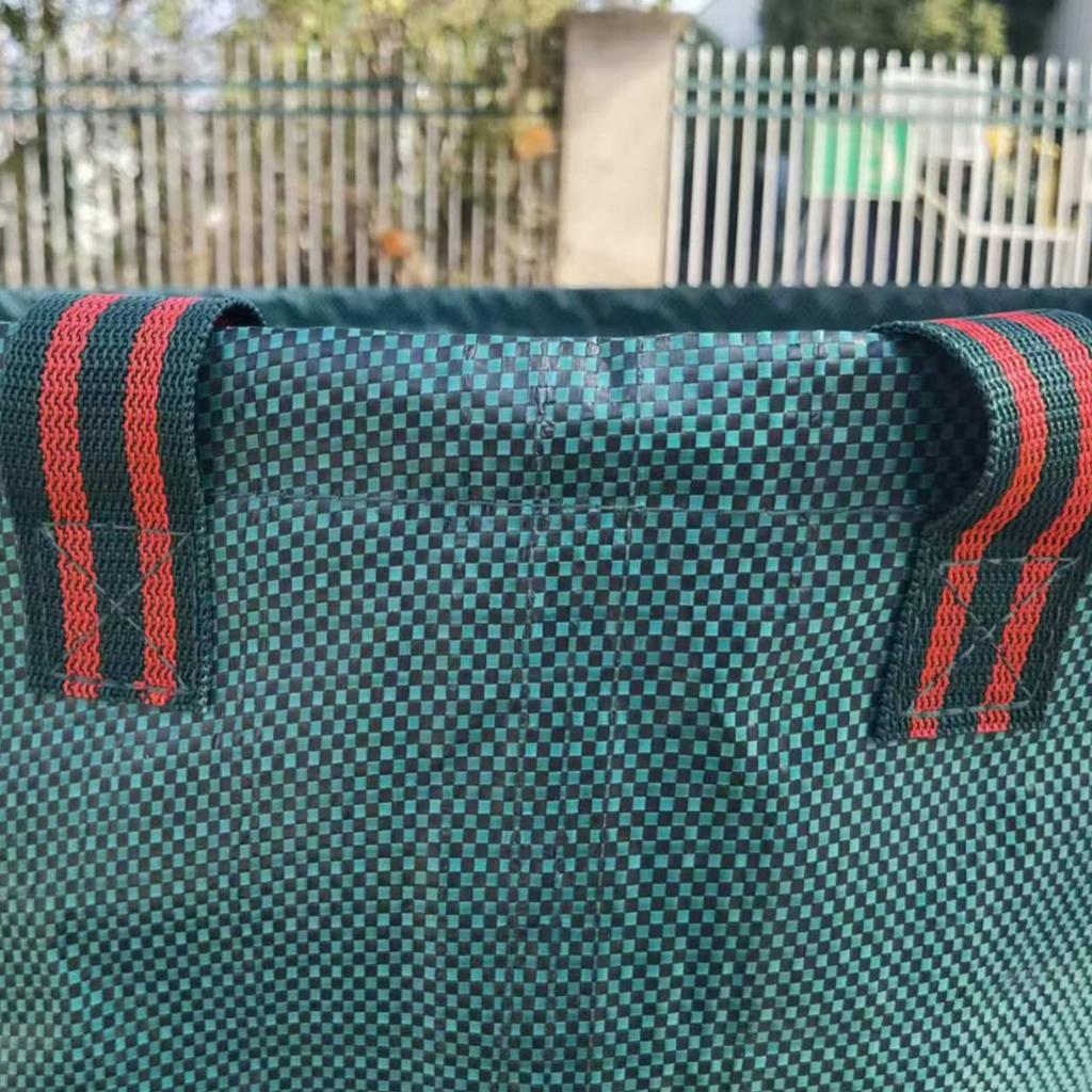 Складные мешки для садового мусора, вместимость 300 л, прочные и многоразовые мешки для сбора листьев и веток