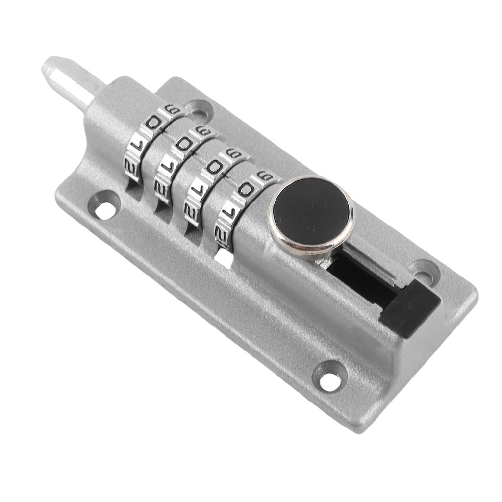 Combination Locking Safe Password Rust Resistant Coating 4 Digit Lock for Pool Gate Fence Farm