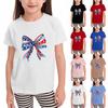 Toddler Girl Boy T-Shirts Kids Top Boys And Girls Printed Short Sleeved T-shirt