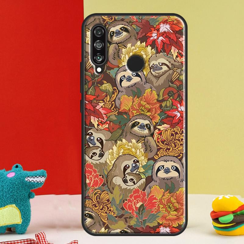 Ленивец Милое Животное Для Huawei Nova 9 10 SE 12i 12s 11i 5T Y91 Y90 Y60 Y70 Y72 Y61 P60 Pro P20 P30 P40 Lite Чехол