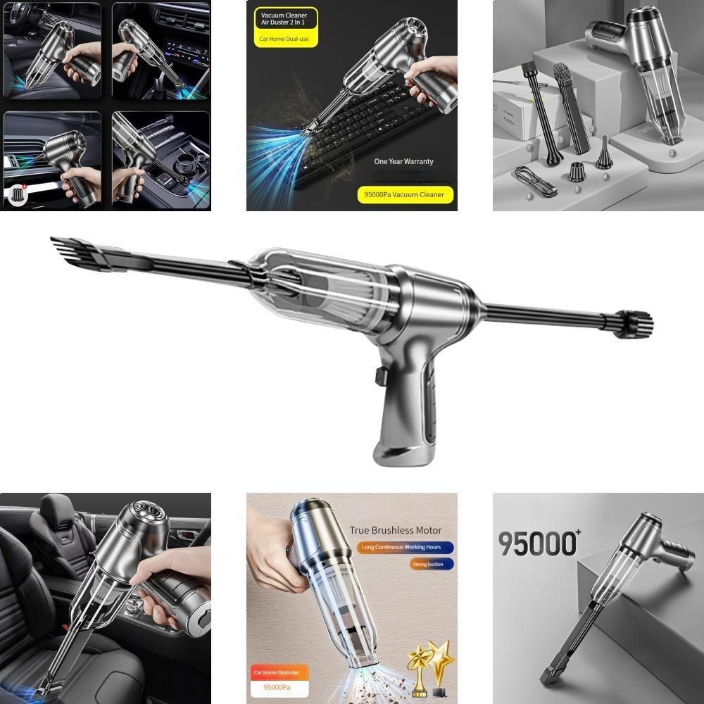Новый 12000Pa автомобильный пылесос ручной беспроводной мини-пылесос для автомобиля домашний настольный робот для чистки клавиатуры
