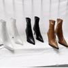 Fashion High Heel Pointed Toe French Booties Women's Fall/Winter 2025 New Single Ankle Boots