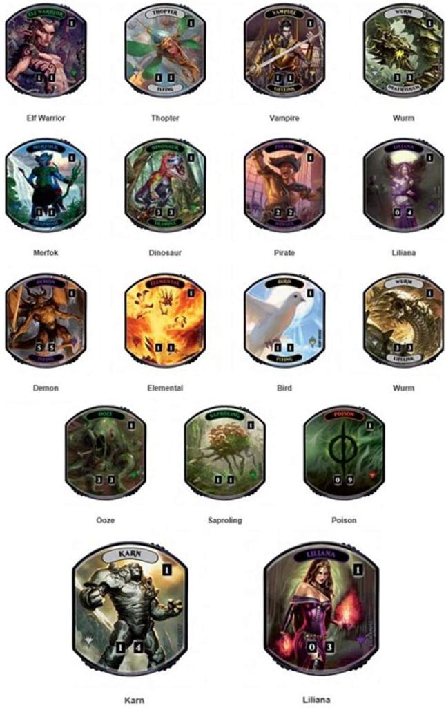 Wizards of the Coast - Magic: The Gathering Relic Tokens - Series Collection Display Box (E-86851)