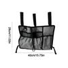 Wheelchair Bag Waterproof Wheelchair Armrest Hanging Bag Multiple Pockets Large Capacity Multifunctional for Most Walking Wheels