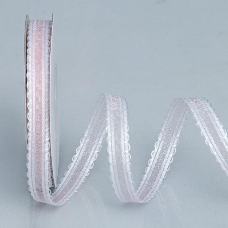 2,5 см прозрачный бутон кружева снежная марля тесьма ручной работы бант для волос головной убор аксессуары цветы упаковка декоративная лента поделки изготовление лент