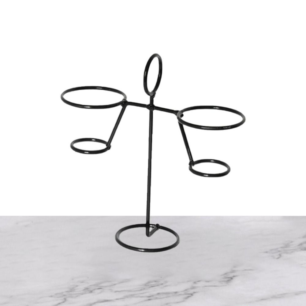 With Base Cupcake Cones Stand Rack Iron Art Snow Cones Stand Rack Ice Cream Holder  Kitchen Tool