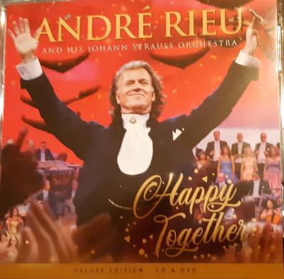 CD АНДРЕ РИЕ ЕГО ОРКЕСТР ИОГАННА ШТРАУСА Happy Together 7444754886801 АНДРЕ РИЕ СТУ 2021 Европа Классика Б/У