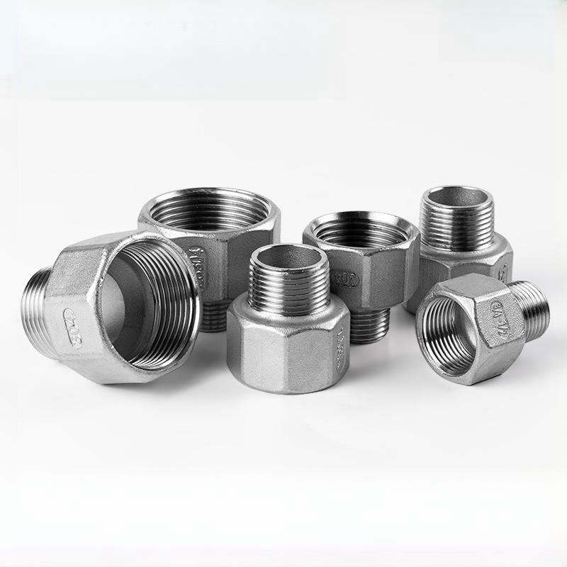 Сантехническое соединение 1/8” 1/4" 3/8" 1/2" 3/4" Нержавеющая сталь 304 Наружная внутренняя резьба Фитинг Переходник Адаптер для британской водопроводной трубы