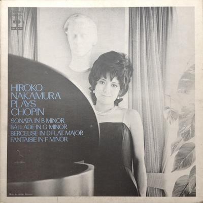 Виниловая пластинка HIROKO NAKAMURA - Играет Шопена SOCM53XJ CBS SONY Япония Obi Классика Б/у