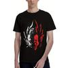 Goku & Villain Split T-Shirt,Soft Breathable & Fade-Resistant, Classic Fit for Daily Casual Wear