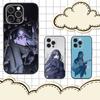 Мультяшный чехол для телефона Ado K-Kyogen Rule для iPhone 16e,16,15,14,13,12,11,Pro,X,XS,Max,XR,Plus,Mini Мягкий черный чехол