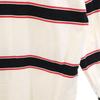 KIIT made in Japan Border Pattern Long sleeve T-shirt white Ron T Men's Used