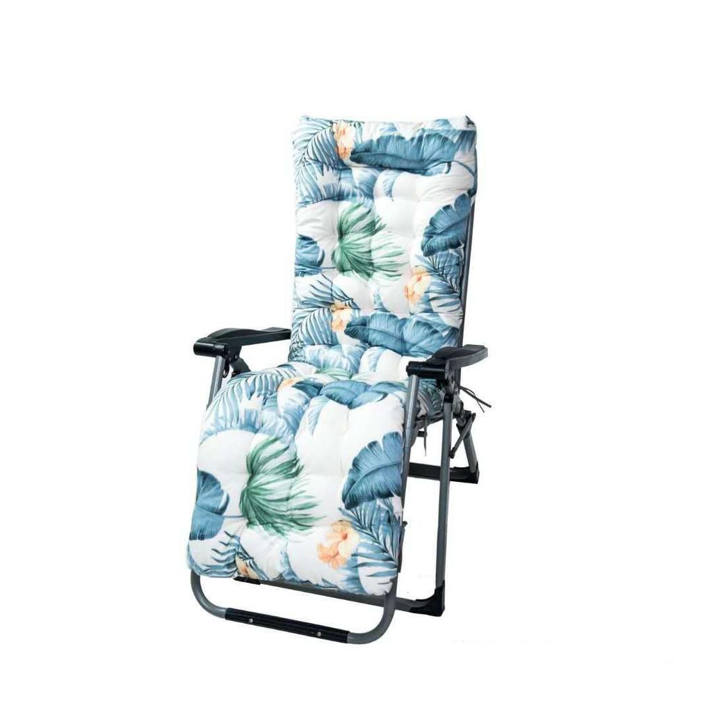 Подушка Мягкая палуба Длинная скамья для отдыха Кресло-шезлонг Подушка для отдыха на открытом воздухе Водонепроницаемый шезлонг Подушка для садового кресла