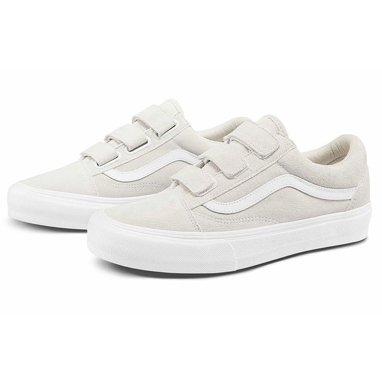 Vans Кроссовки унисекс Old Skool V VLT LX Eco Suede — белые, кремовые VN0A7Q4VA4D