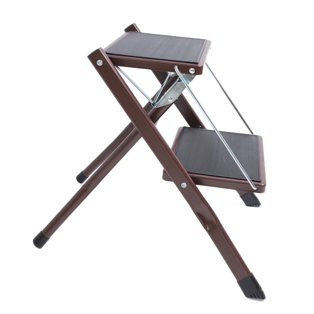 2-ступенчатая лестница грузоподъемностью 264,6 фунта складная стремянка табурет с широкой противоскользящей педалью для кухни ванной комнаты