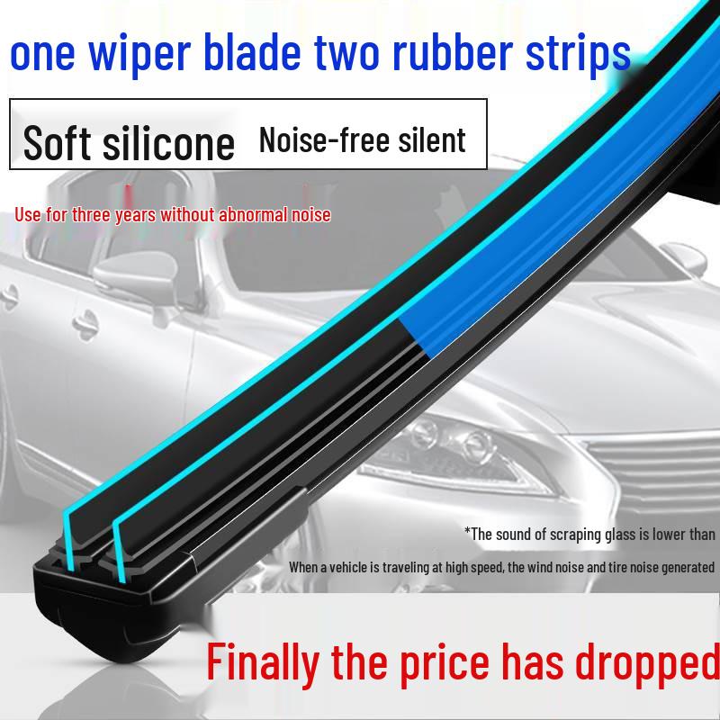 Дворник Wuling Rongguang с двойной резиновой полосой