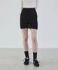 STEP AROUND Nef Wool Knit Half Pants_Black