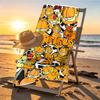 Garfield Print Beach Towel Design, Soft, Lightweight. for Home Bathroom, Spa, Pool, Yoga, Surfing, Camping, Gift for Family, Friend
