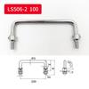 LS506 U-Shaped 304 Stainless Steel Folding Handle for Oven and Mechanical Equipment.