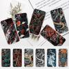Yinuoda Tiger Chinese Dragon Phone Case Silicone Soft for Iphone 14 13 12 11 Pro Mini XS MAX 8 7 6 Plus X XS XR Cover