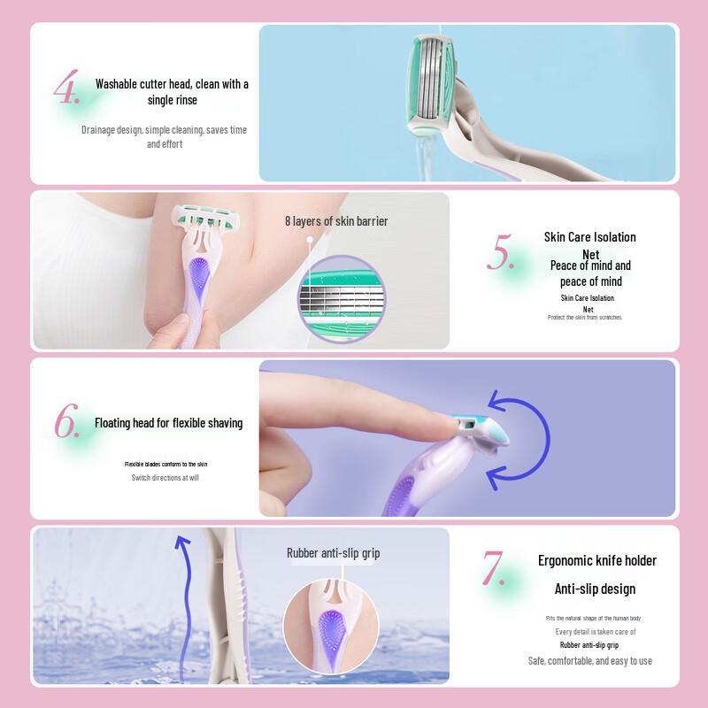 Schick Женская портативная бритва Intuition, 3 шт.
