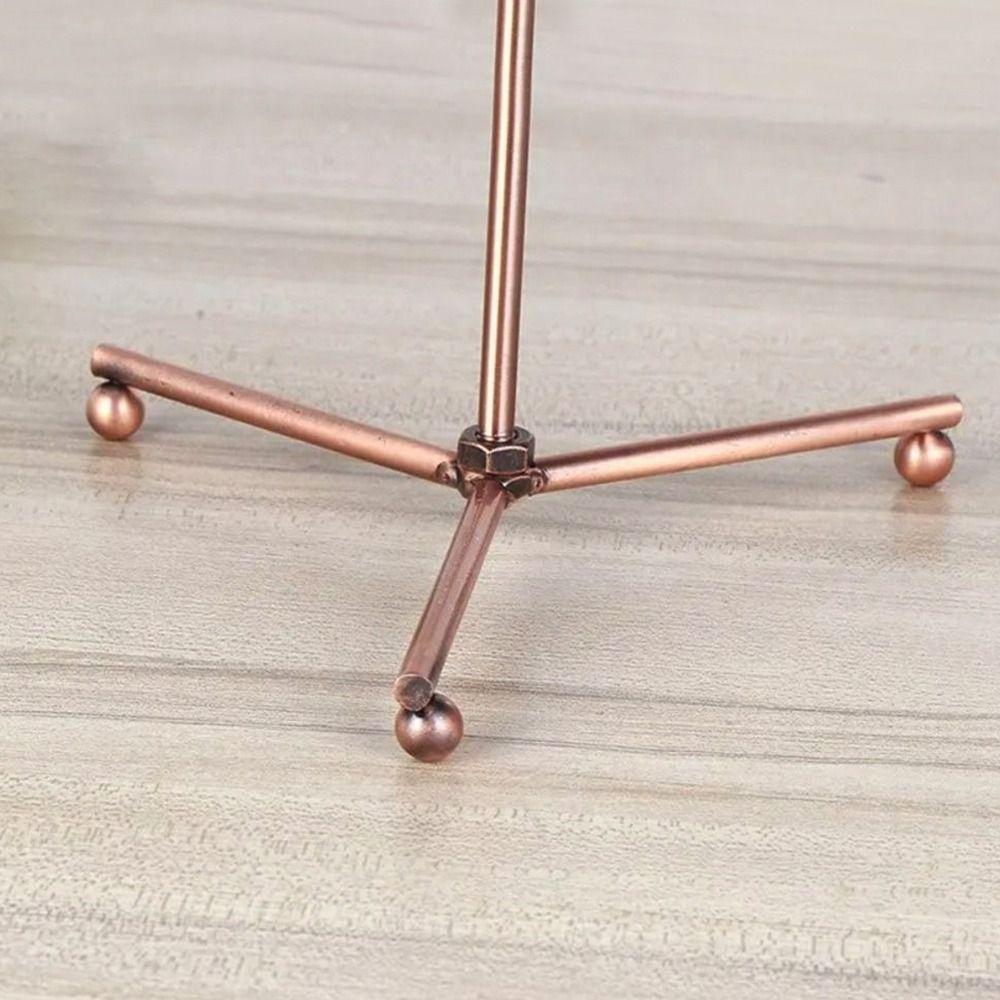 Металлическая вращающаяся подставка для ювелирных изделий, 2 цвета, стеллаж для выставки товаров сережек, новая подвесная полка для ювелирных изделий, товары для дома