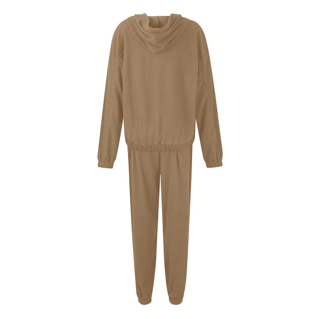 Женский осенне-зимний новый модный спортивный повседневный свитер-костюм