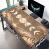 1Pc Moon Phase Artwork Gaming Mouse Pad Keyboard Desk Mat Non-slip Rubber Lock Edge Waterproof Computer Mousepad for Office Home Decor Y1556