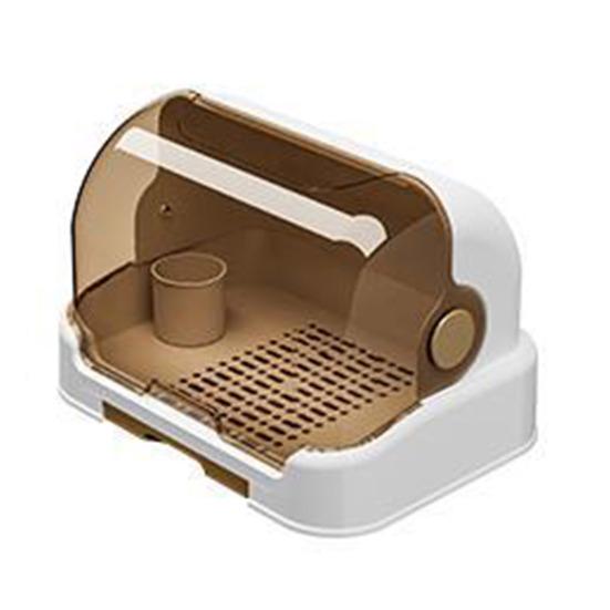 Подставка для сушки детских бутылочек, пылезащитная, большой емкости, прозрачная конструкция, сушилка для детских бутылочек