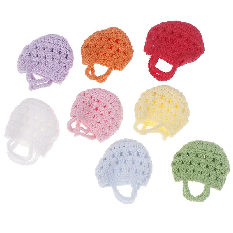 Милая мини-кукла с полой маленькой сумкой, аксессуары для вязания крючком из шерсти, кукла из хлопка, украшение BJD