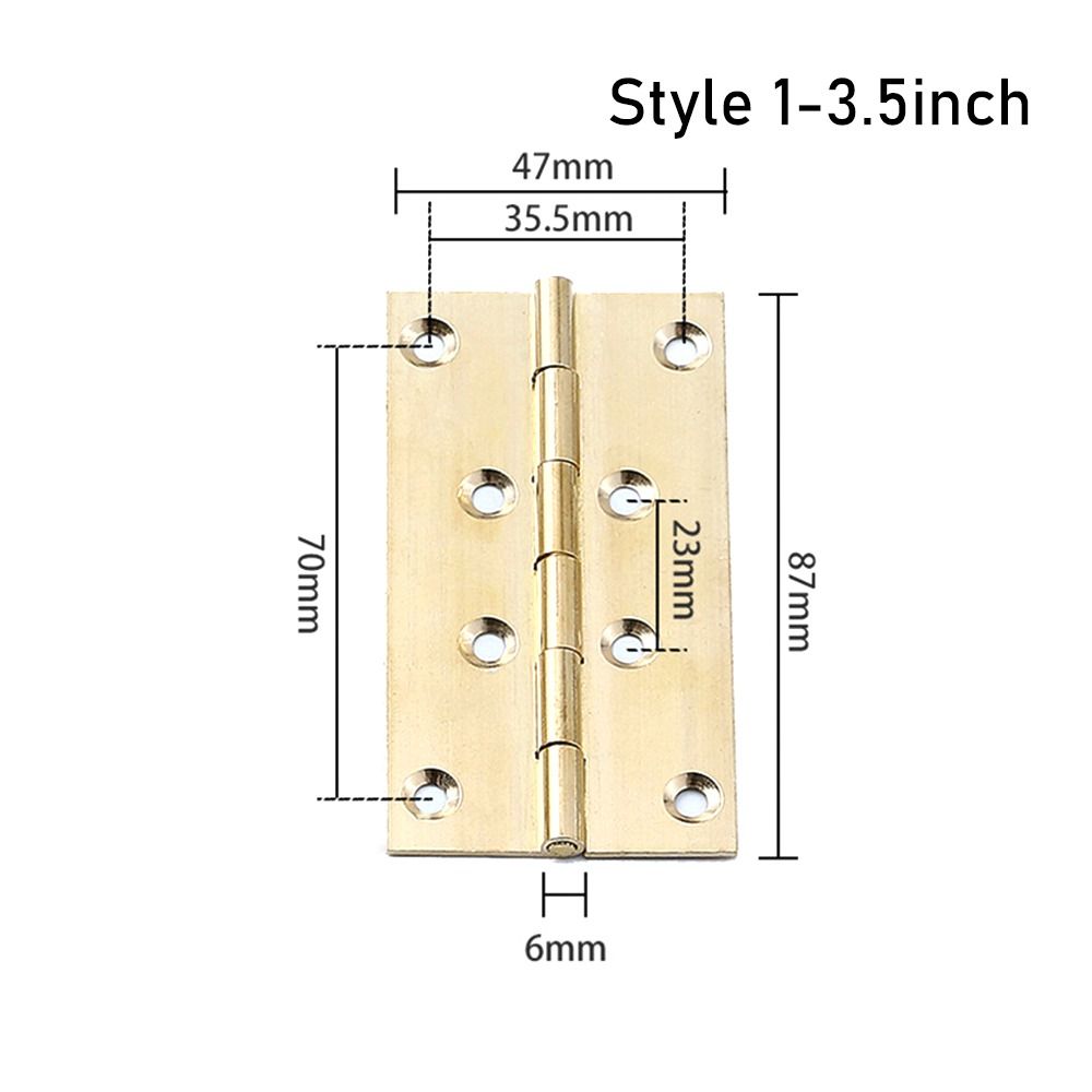 Window Accessories Door Hinges 3.5inch Furniture Hardware Cross Hinge  Cabinet Cupboard Window Door