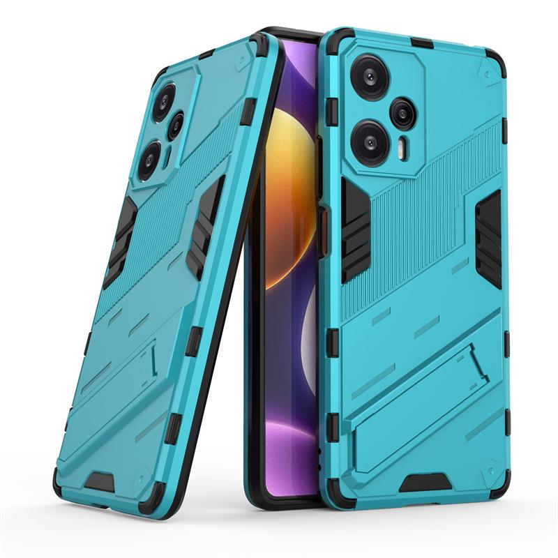For Poco F5 Cover Case Xiaomi Poco F5 Capas Phone Bumper Back Armor Kickstand Shockproof Holder Protector Fundas Poco F5 Pro F 5