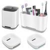 Multi-functional Toothpaste Holder Easy Cleaning Soap Tray Simple Soap Dish Holder Countertop