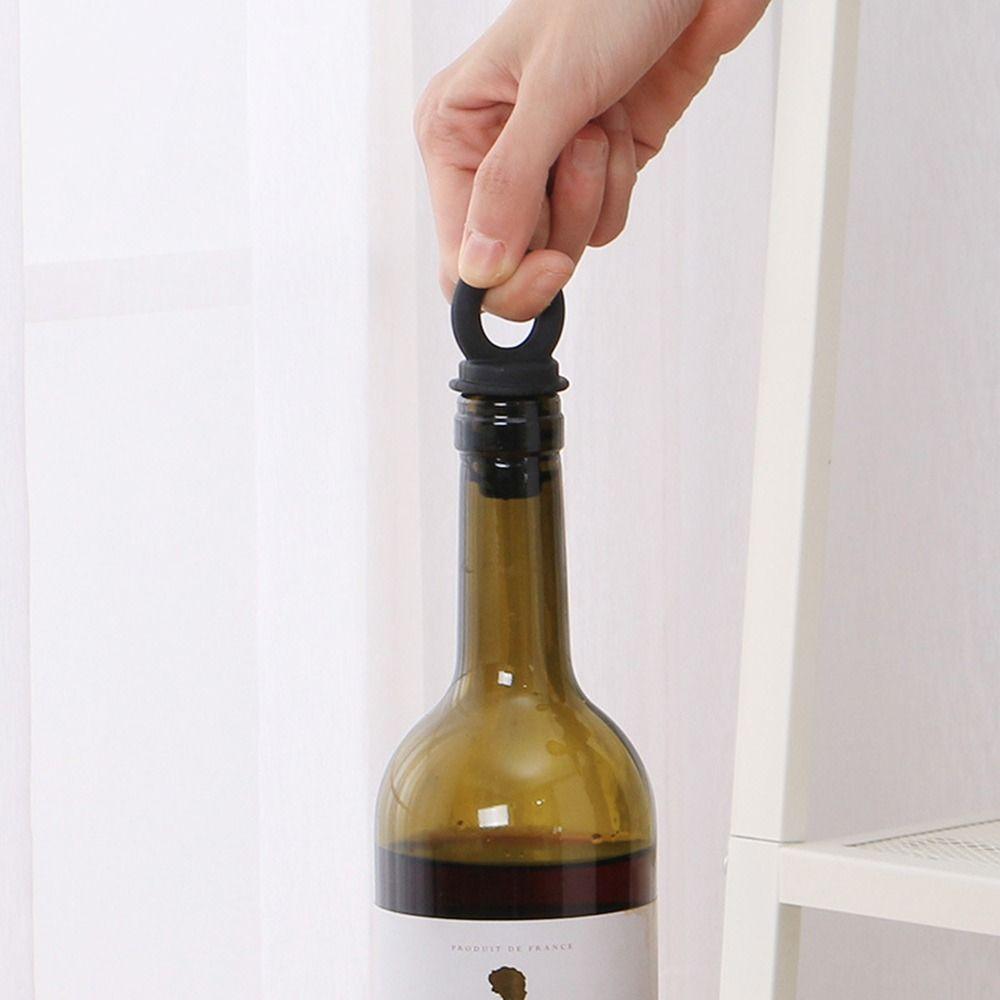 Leakproof Bottle Stopper Silicone Wine Cork Creative Bottles Cap